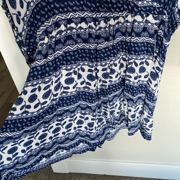 En Crème Blue Romper - Picture 5 of 7